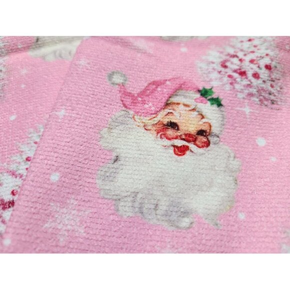 Santa Kitchen Towels Christmas Decor Holiday Xmas Decorations Hand Dish Cloths - Picture 5 of 10